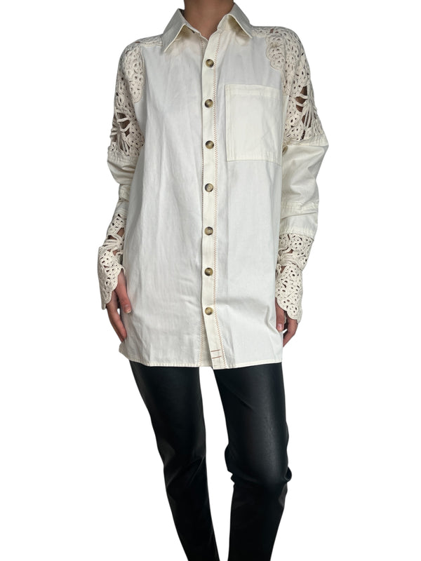 Blusa Broderie