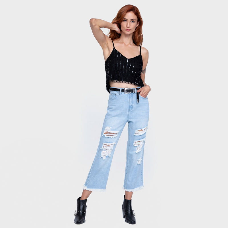 Top Lammar Black