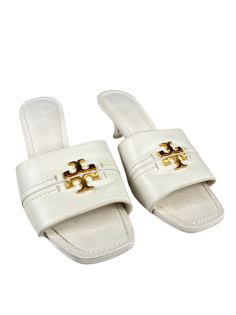 Sandalias White Logo