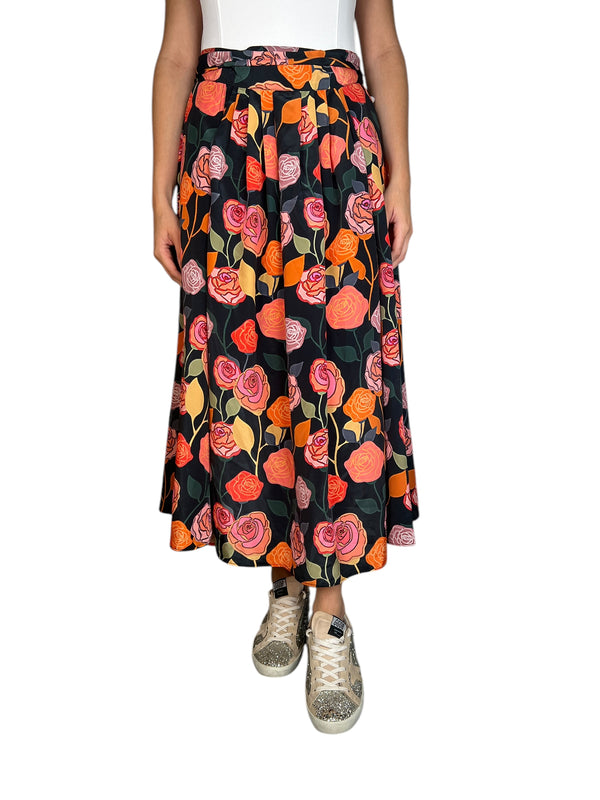 Falda Rosas