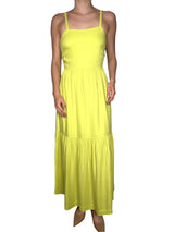 Vestido Amarillo Limón