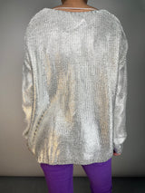 Sweater Plateado