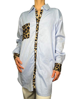 Blusa Rayas y Animal Print