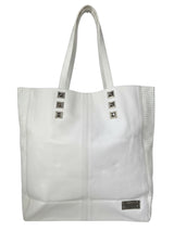 Bolso tipo Tote Tachas Cuero