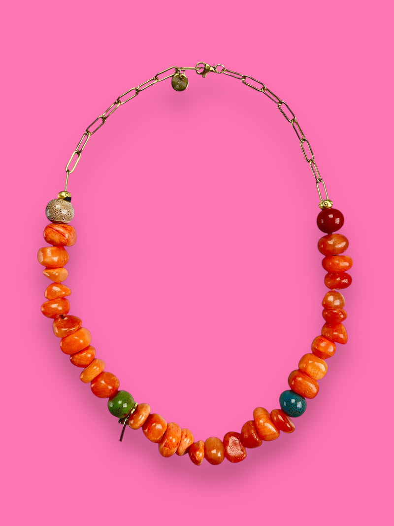 Collar Ágata Narnajo