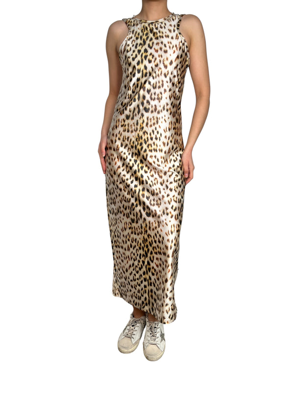 Vestido Halter Animal Print