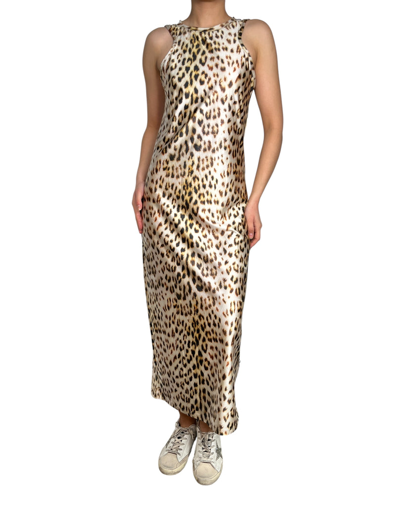 Vestido Halter Animal Print