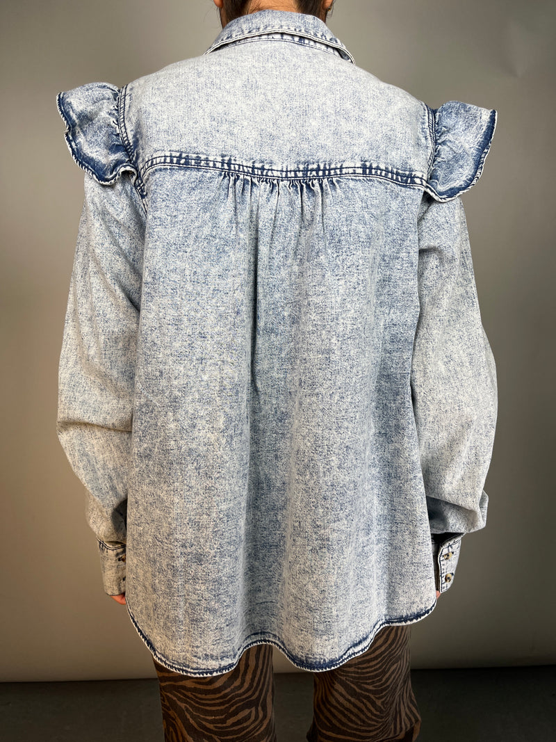 Sobrecamisa Denim