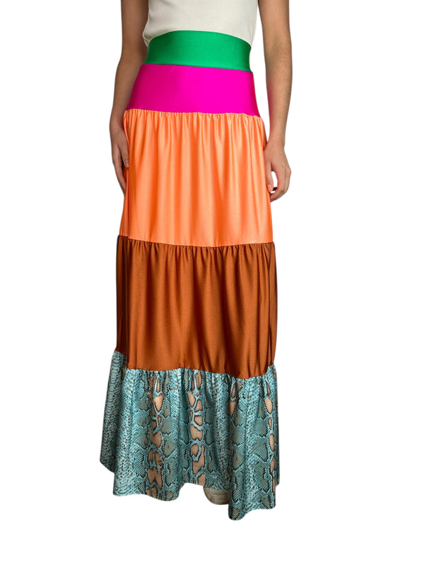 Falda Multicolor