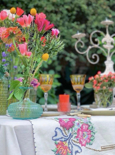 Set 2 Floreros Redondos