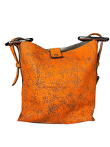 Bandolera Craquelada Cuero