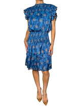 Vestido Fruncido Lurex