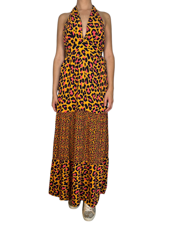 Vestido Halter Viscosa