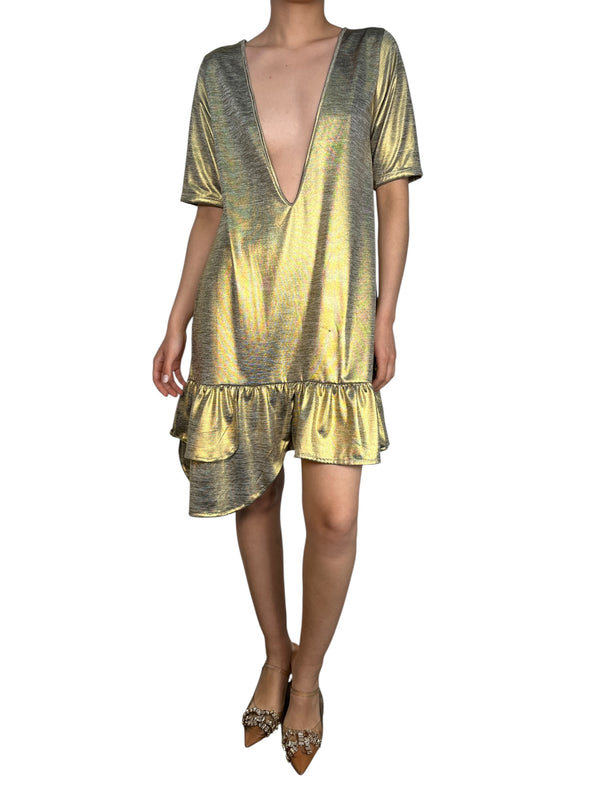 Vestido Dorado