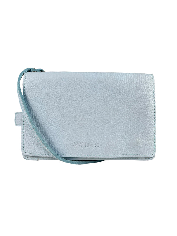 Cartera Isidora Celeste