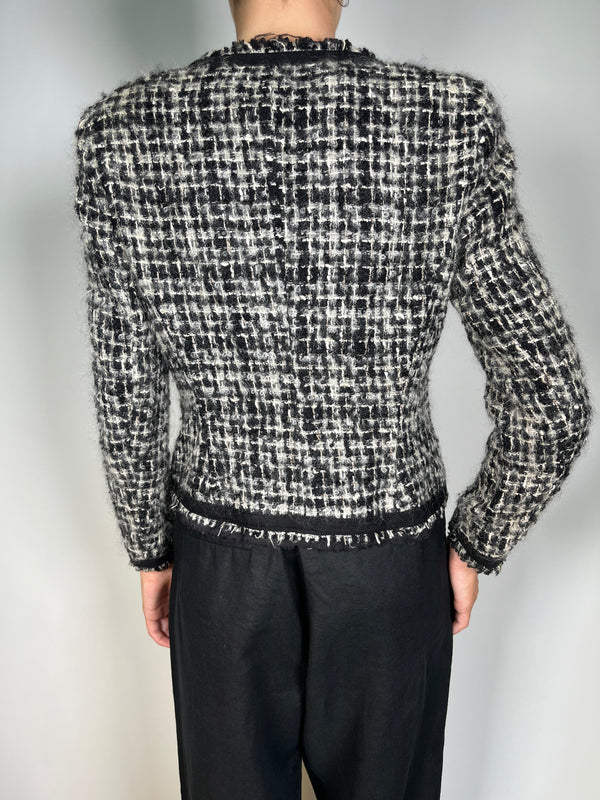 Chaqueta Tweed Lana Y Mohair