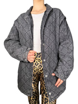 Chaqueta Acolchada Denim