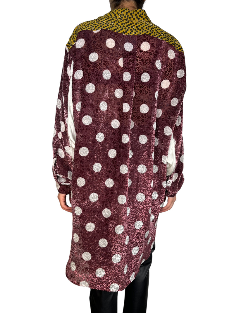 Blusa Seda Relieve