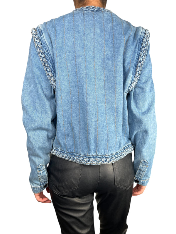 Chaqueta Denim Braid