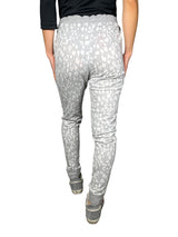 Buzo Estampado Print Gris y Blanco