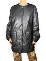 Chaqueta Acolchada Cuero