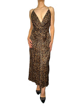 Vestido Viscosa Animal Print