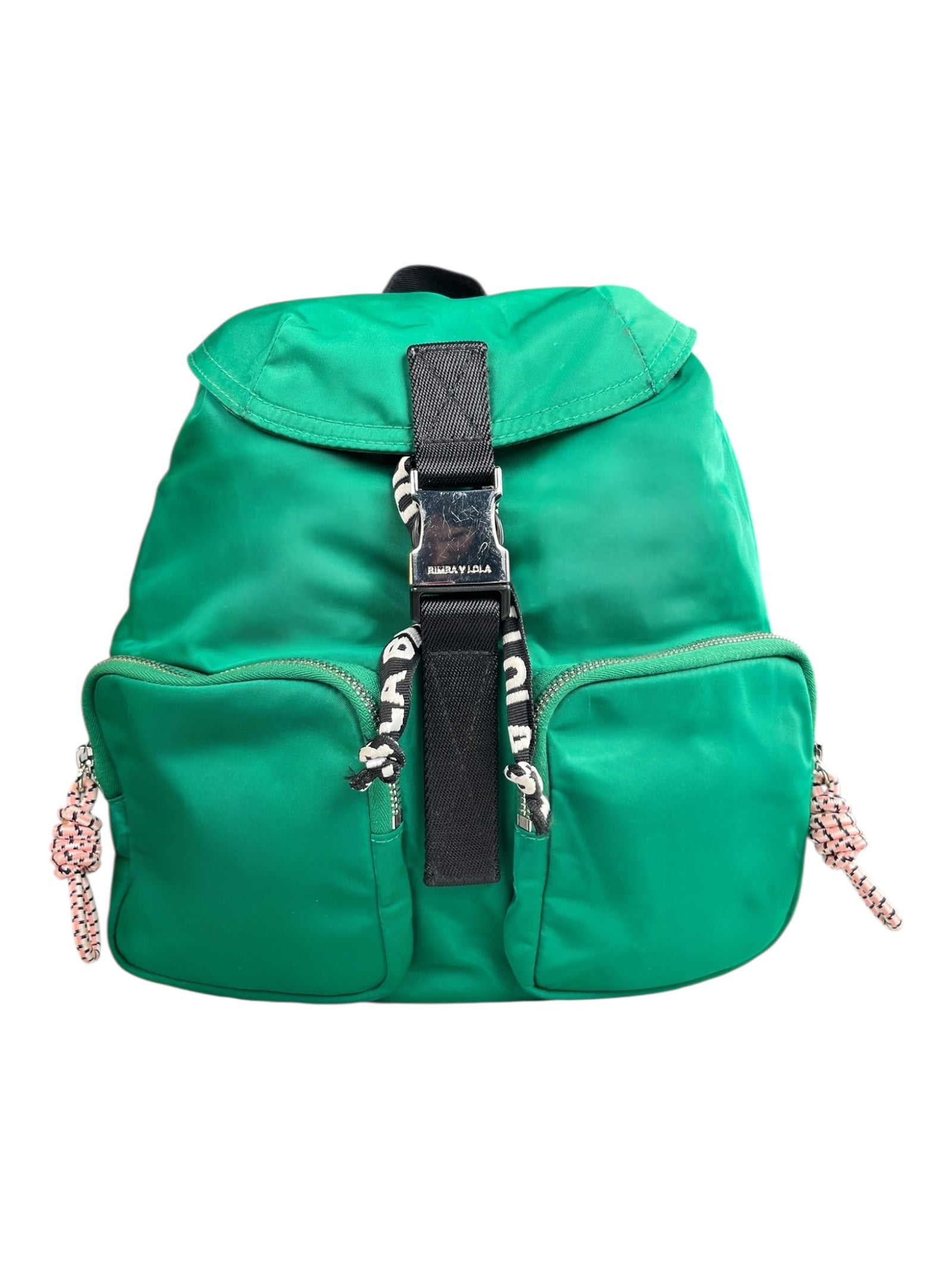 bimba y lola mini backpack Nylon Pocket 25 x 30 x 15 Orange sorbet nylon Pocket backpack