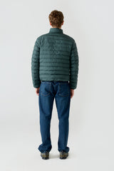 Parka Verde Oscuro Sin Capucha Hombre - Sin Batería