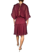 Vestido Ruffled Deep