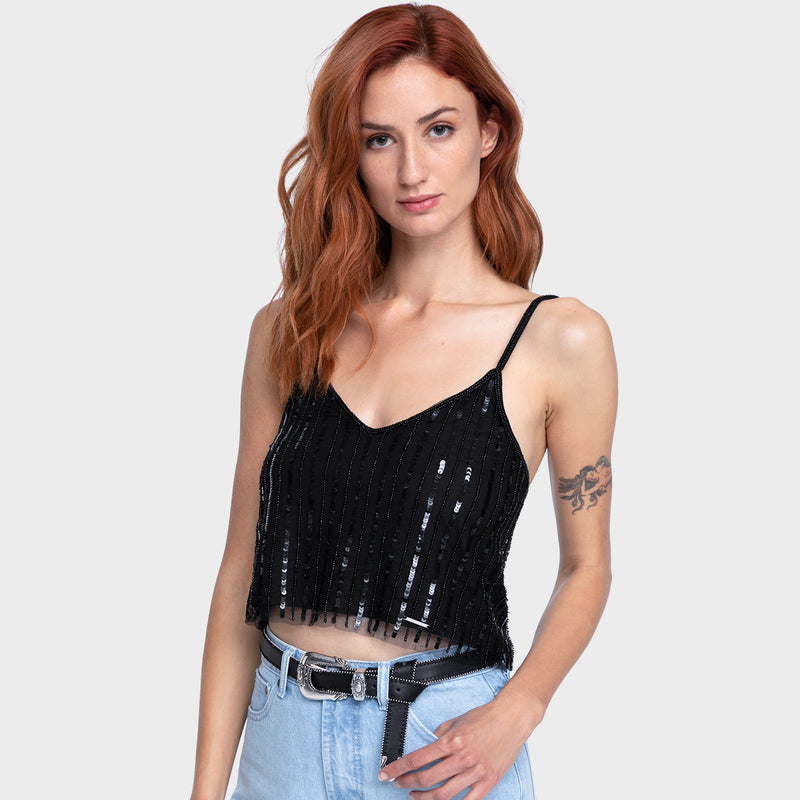 Top Lammar Black