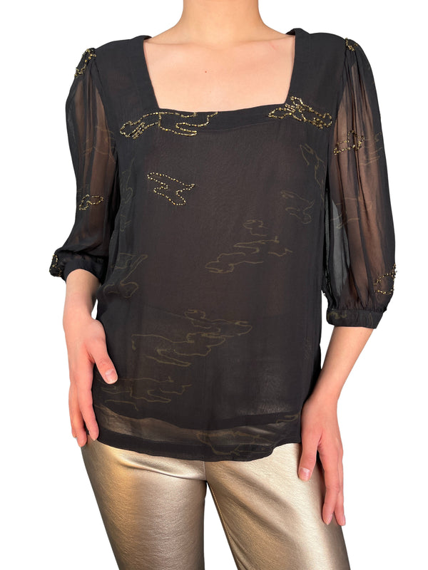 Blusa Night Clouds