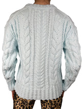Sweater de Punto Trenzado