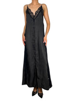 Vestido Maxi Negro Lace
