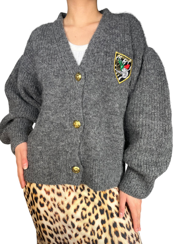 Sweater Gris Alpaca