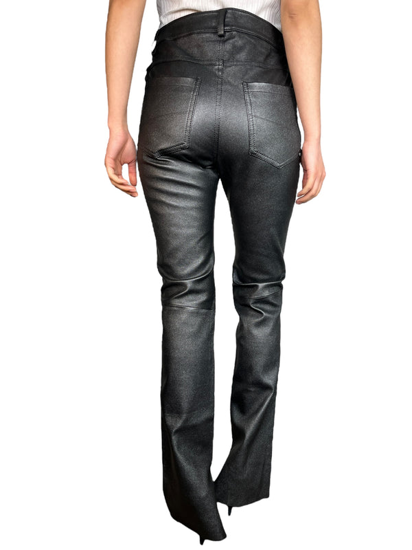 Pantalón Cuero Brillos