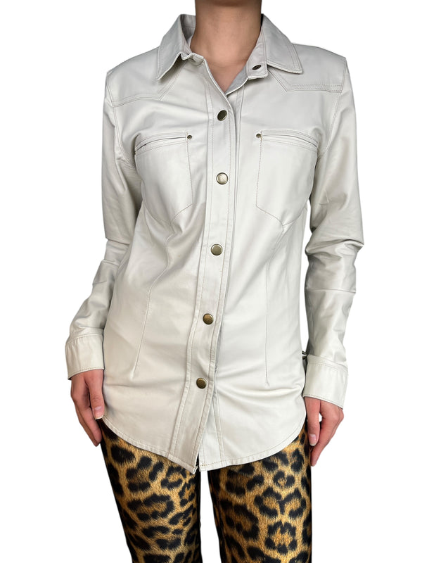 Sobre Camisa Beige
