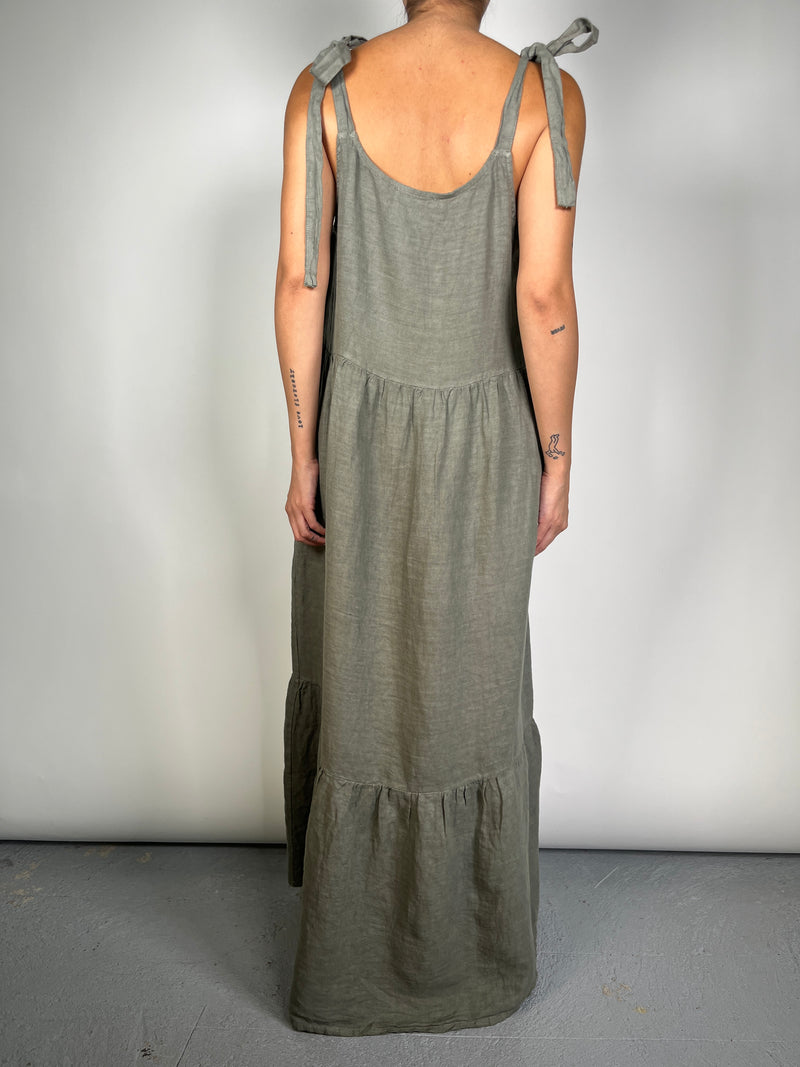 Vestido Maxi Plomo
