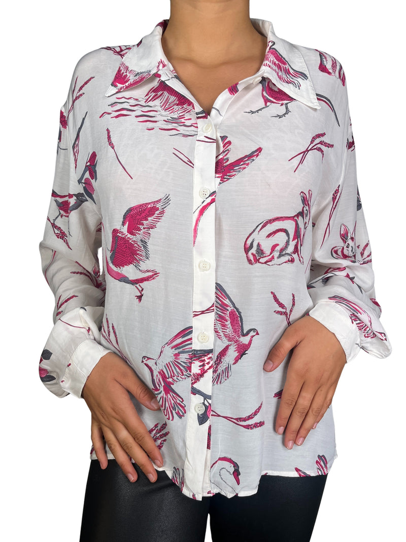 Blusa Viscosa Estampada