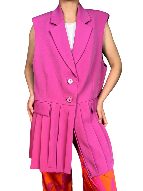 Chaqueta Plisada