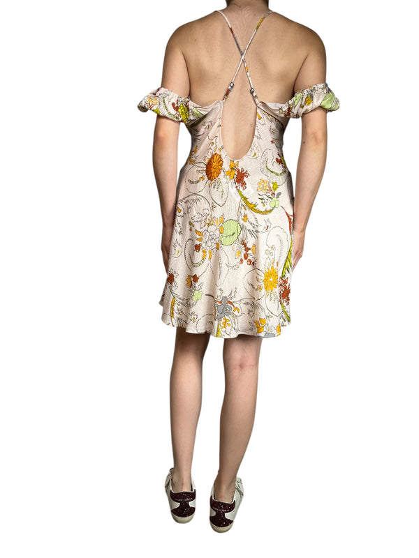 Vestido Viscosa Estampado