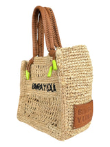 Cartera Shopper Rafia Natural