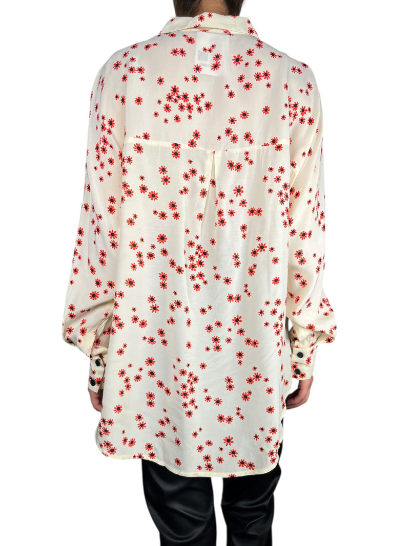 Blusa Flores Viscosa