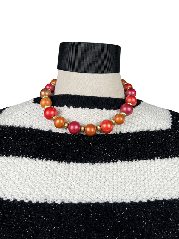 Collar Esferas Multicolor