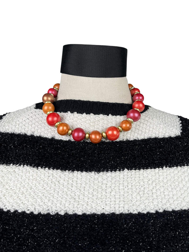 Collar Esferas Multicolor