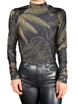 Polera Negra Estrellas