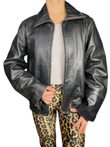 Chaqueta Cuero Bomber