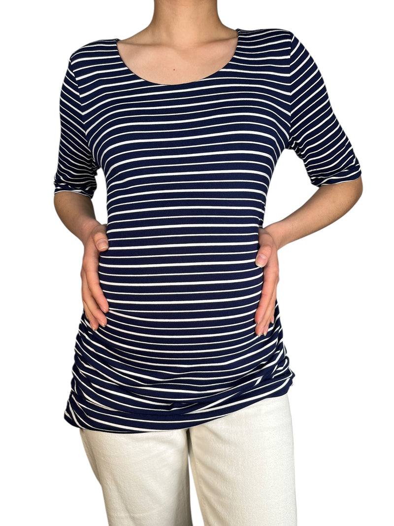 Polera Rayas Maternal