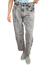 Jeans Grises Botones