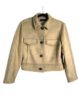 Chaqueta Detalles Trenzado