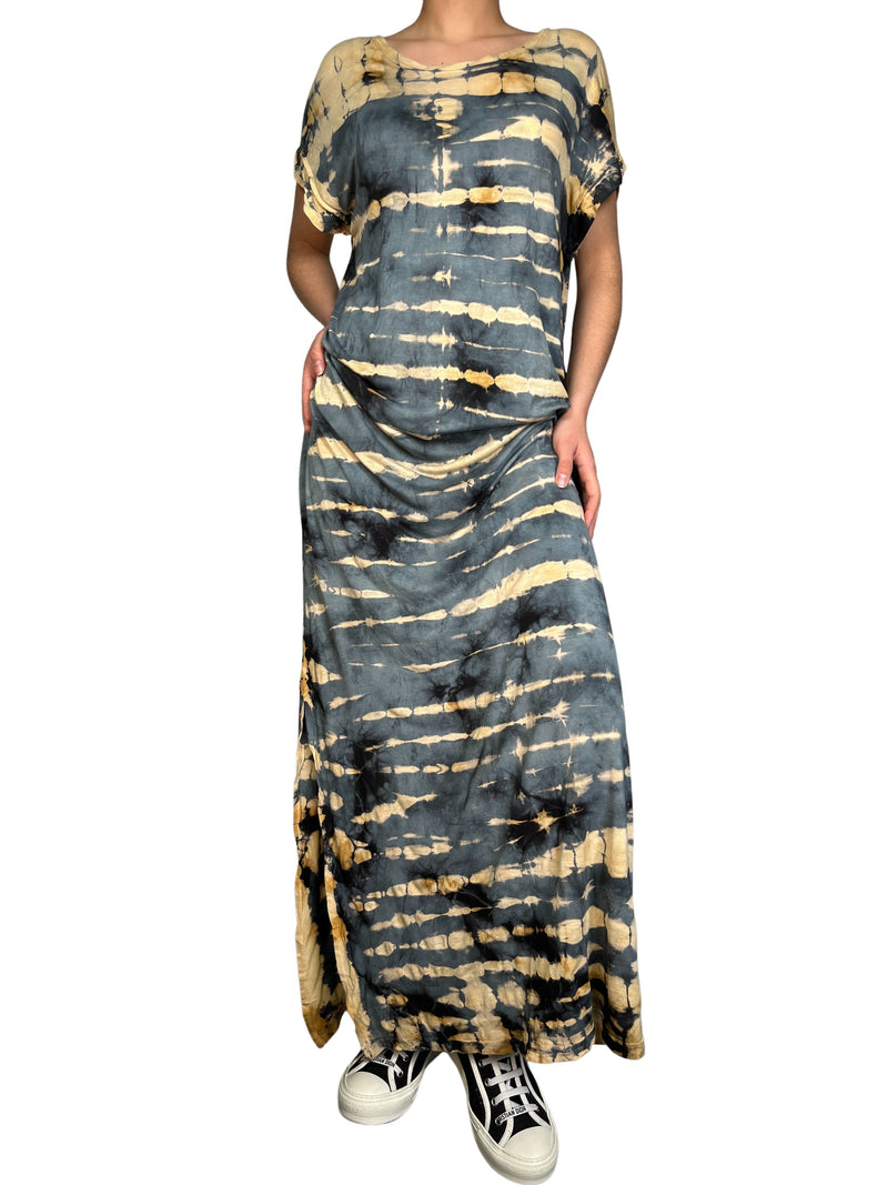 Vestido Tie Dye Camel